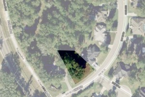 ariel view of lot in Gainesville FL