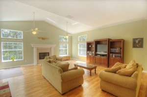 Family Room in Blues Creek home